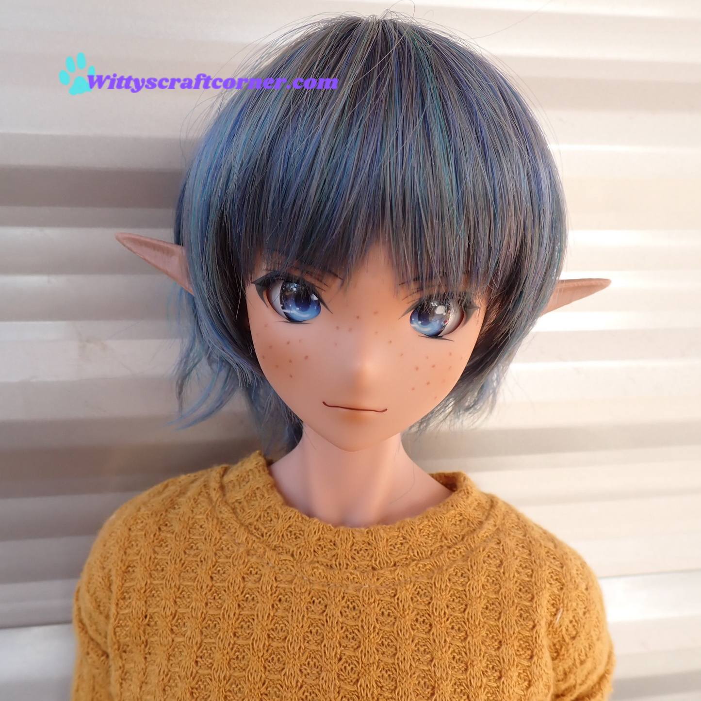 Smart doll elf ears Tea 3D printed