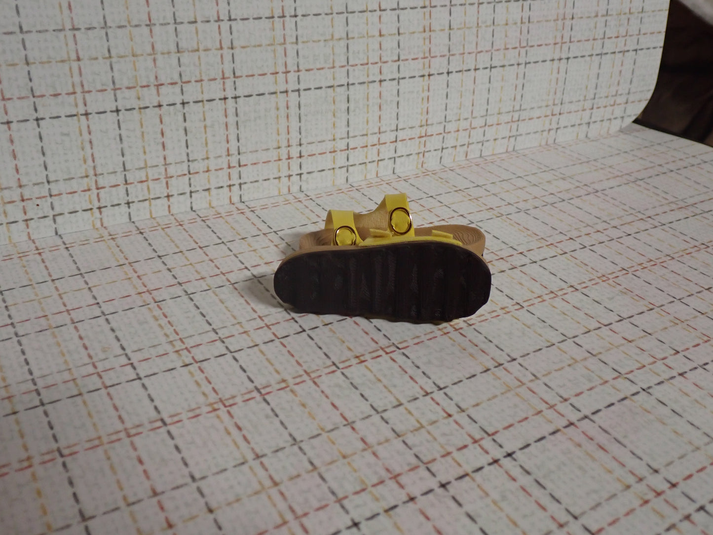 Smart doll cork bottom sandals yellow color (Girls)