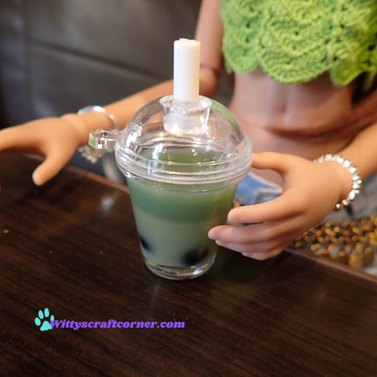 Smart doll Drink Green Honeydew boba