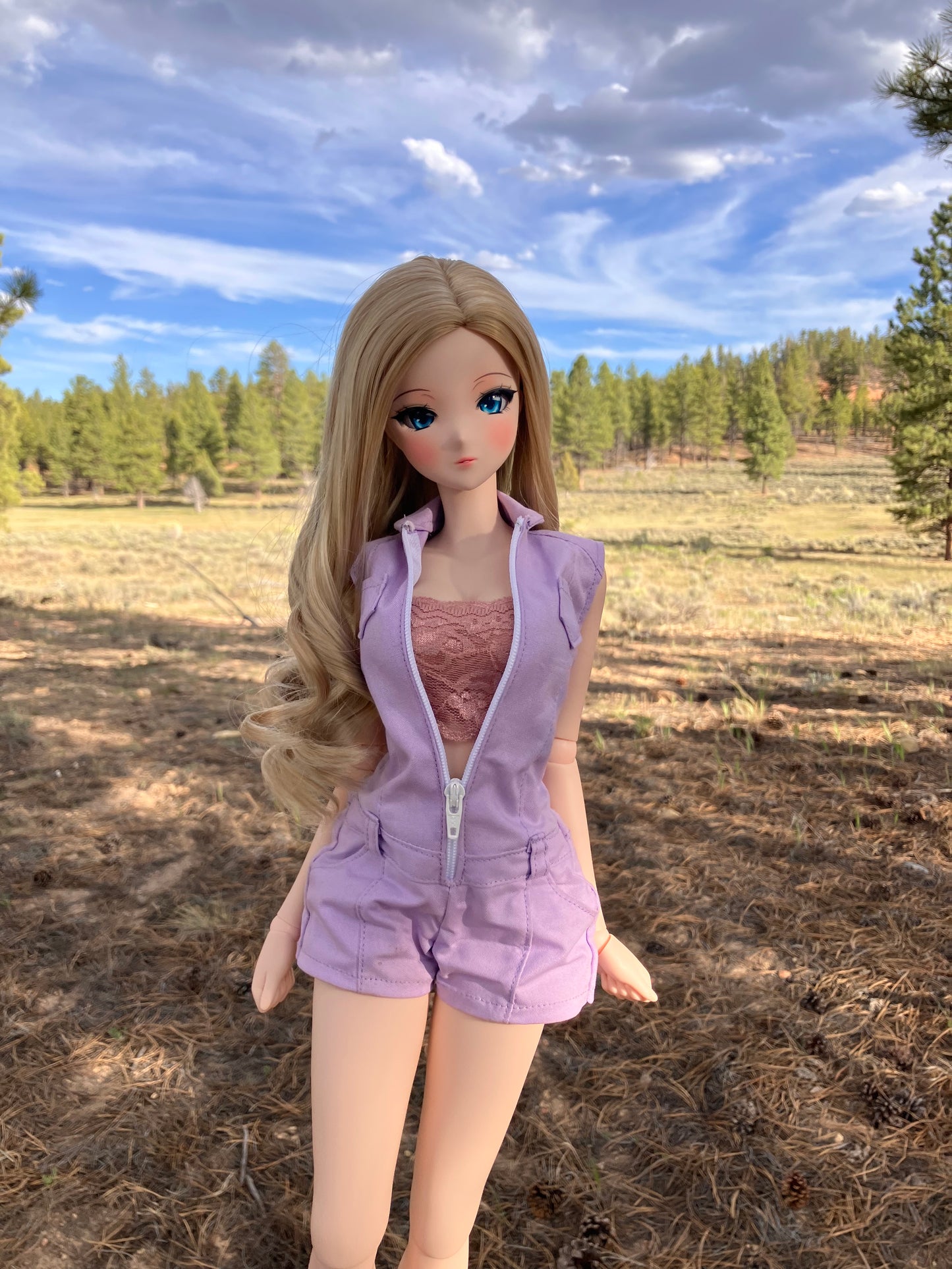 Smart doll short jumpsuit payment