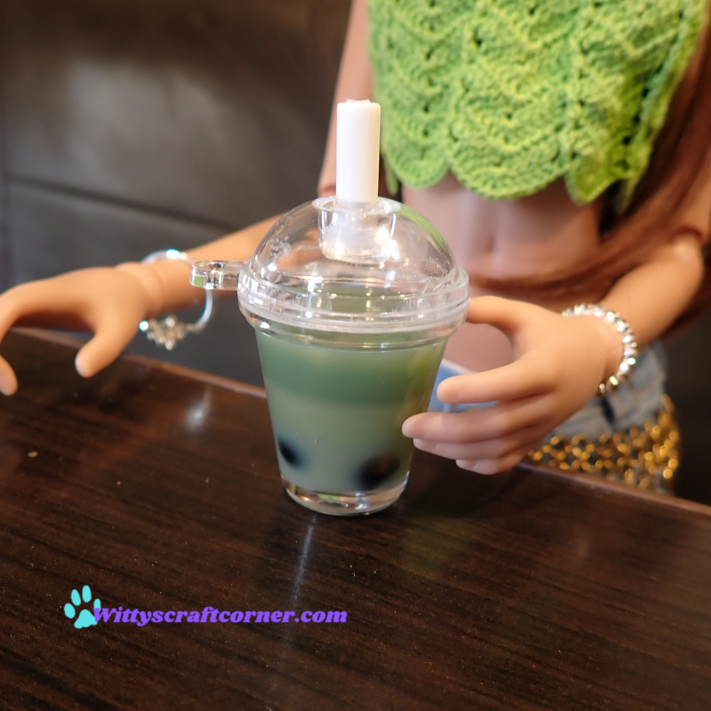 Smart doll Drink Green Honeydew boba