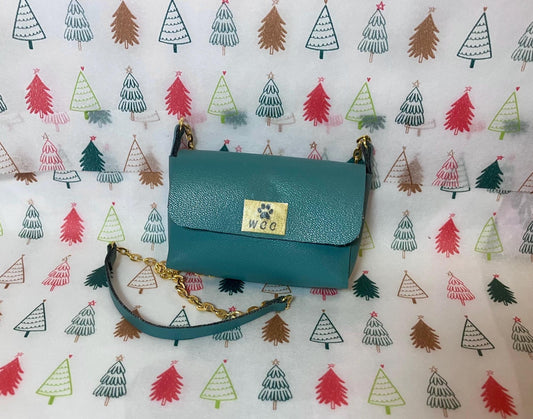 Smart doll purse sage green