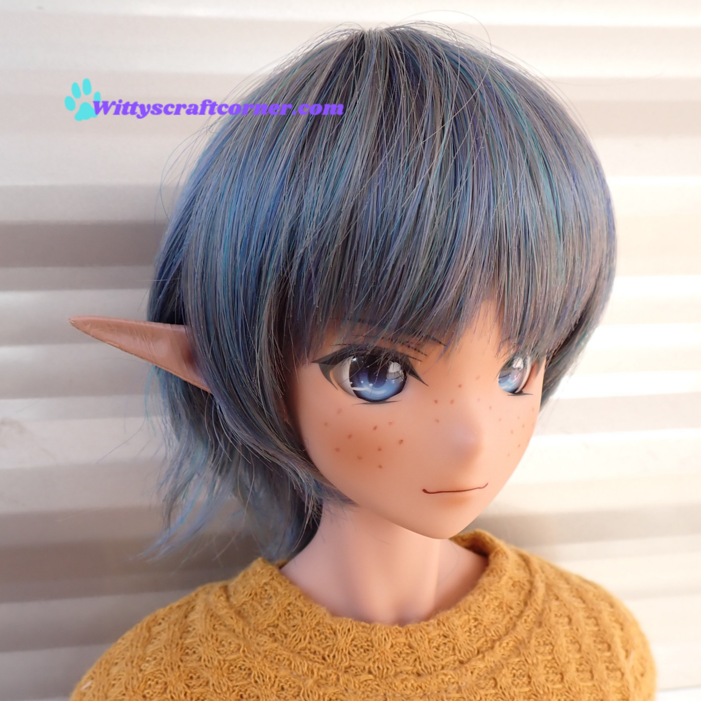 Smart doll elf ears Tea 3D printed