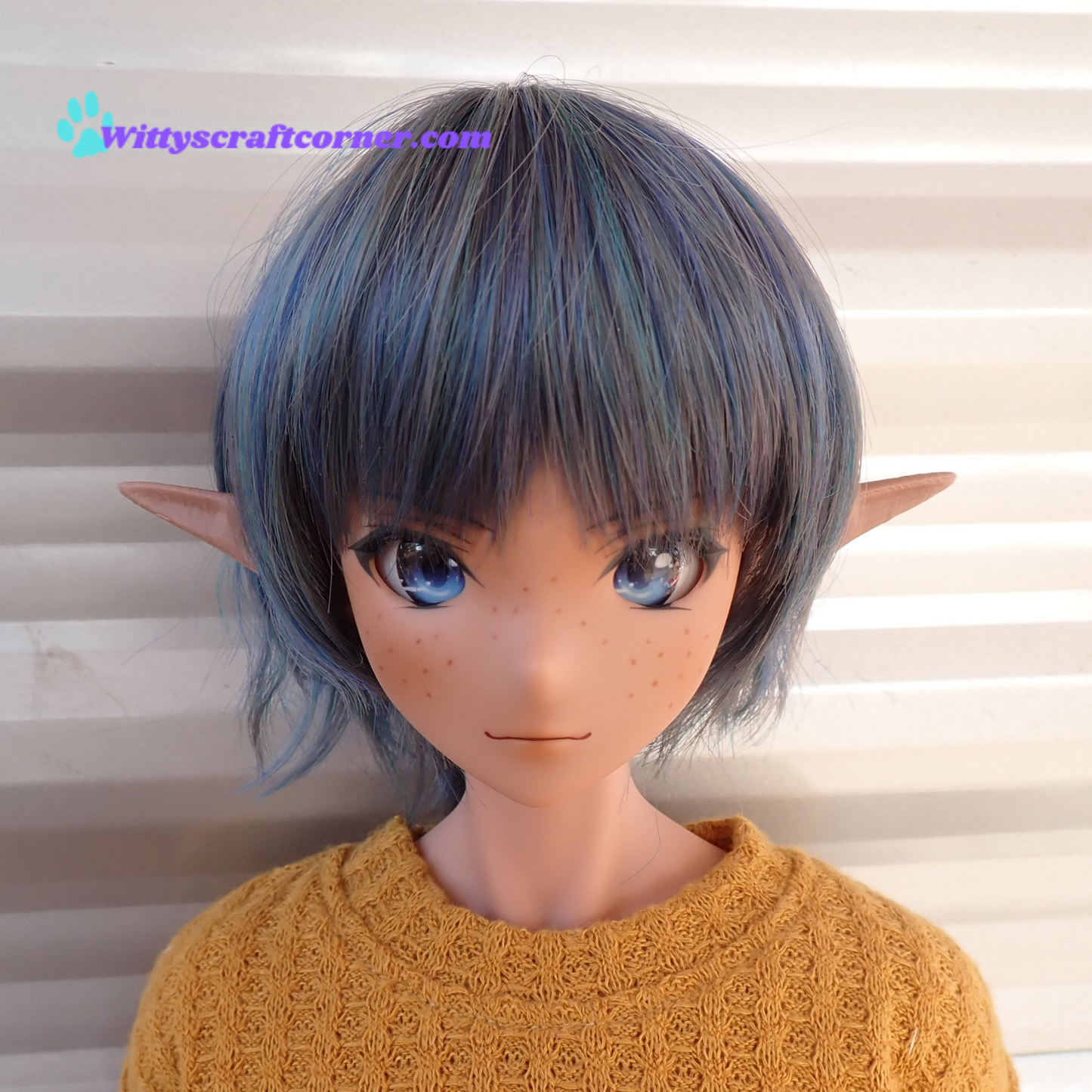 Smart doll elf ears Tea 3D printed