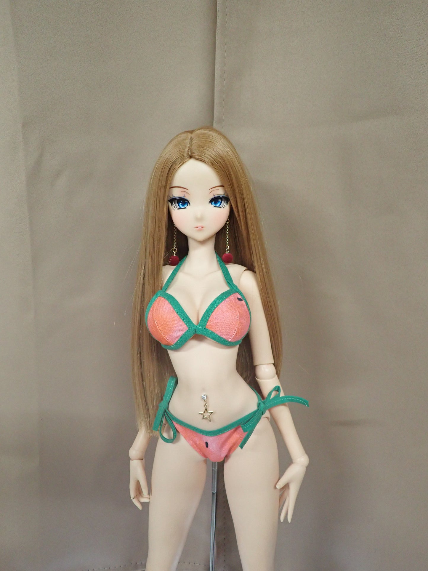 Smart doll watermelon bikini 2 piece swimsuit (Classic)