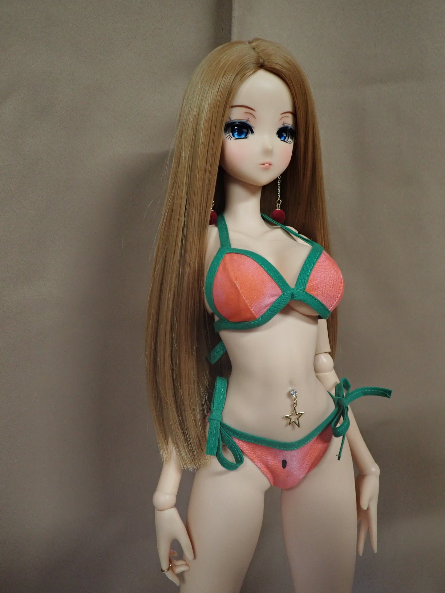 Smart doll watermelon bikini 2 piece swimsuit (Classic)