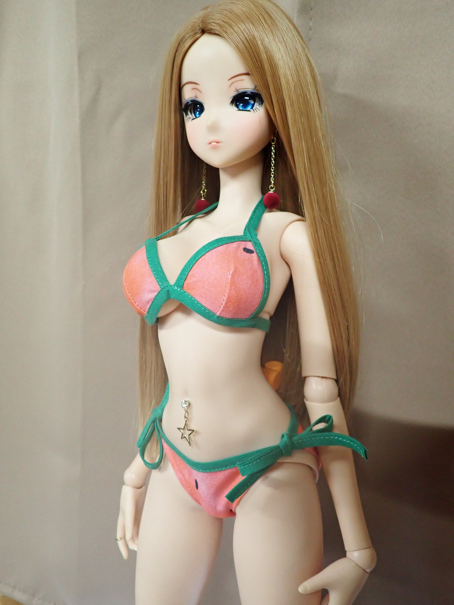 Smart doll watermelon bikini 2 piece swimsuit (Classic)