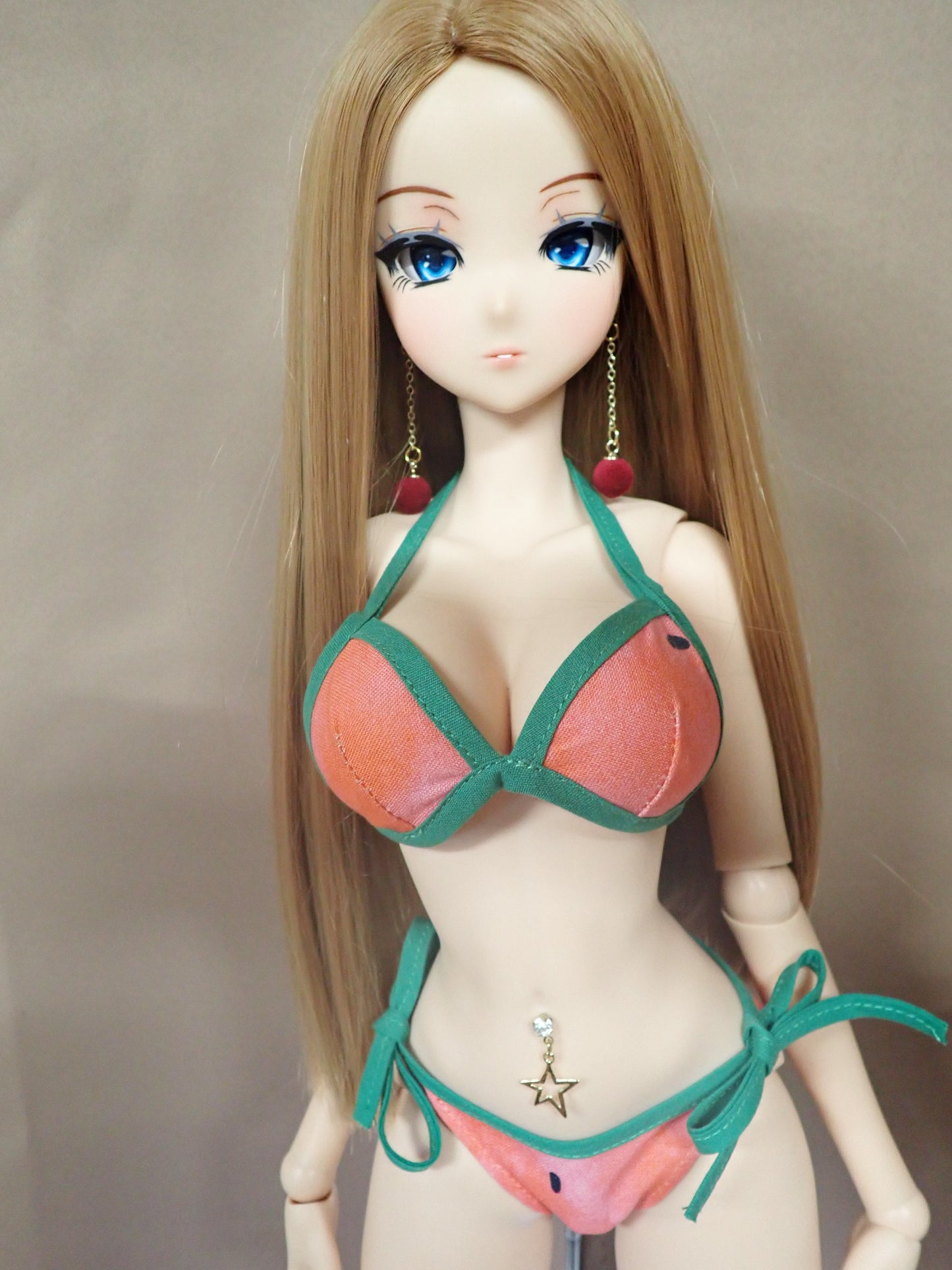 Smart doll watermelon bikini 2 piece swimsuit (Classic)