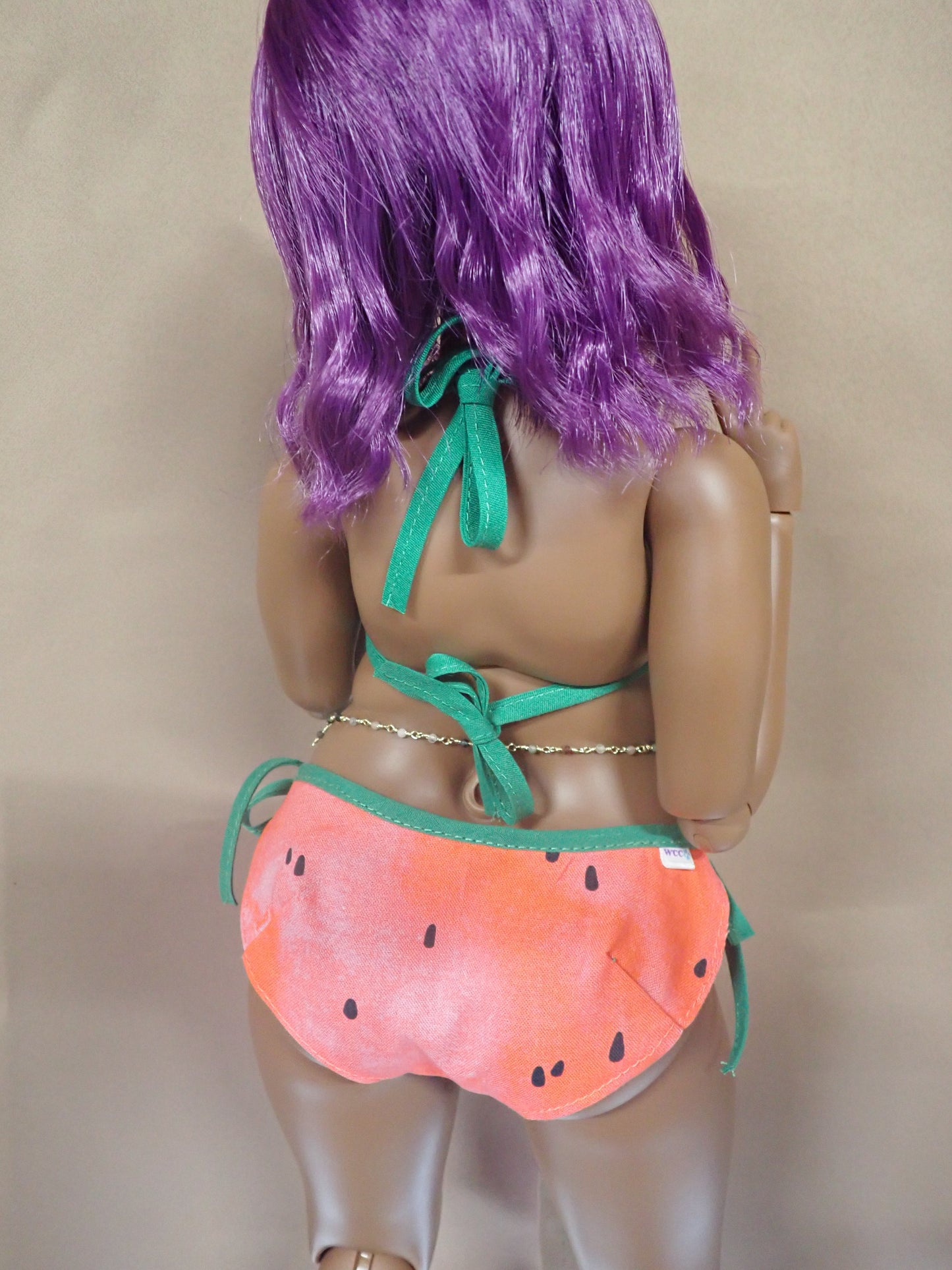Smart doll watermelon bikini 2 piece swimsuit (Pear)