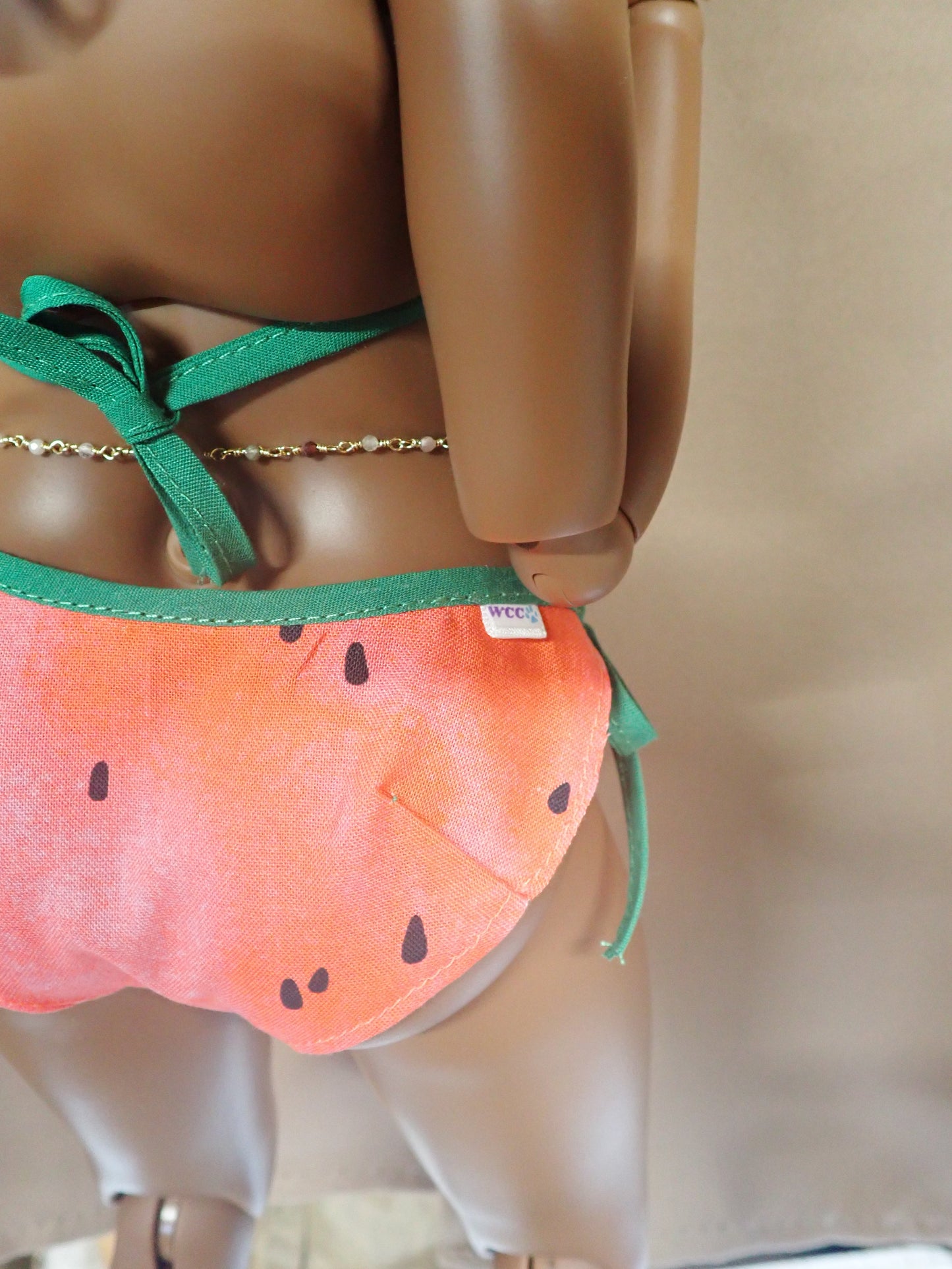 Smart doll watermelon bikini 2 piece swimsuit (Pear)