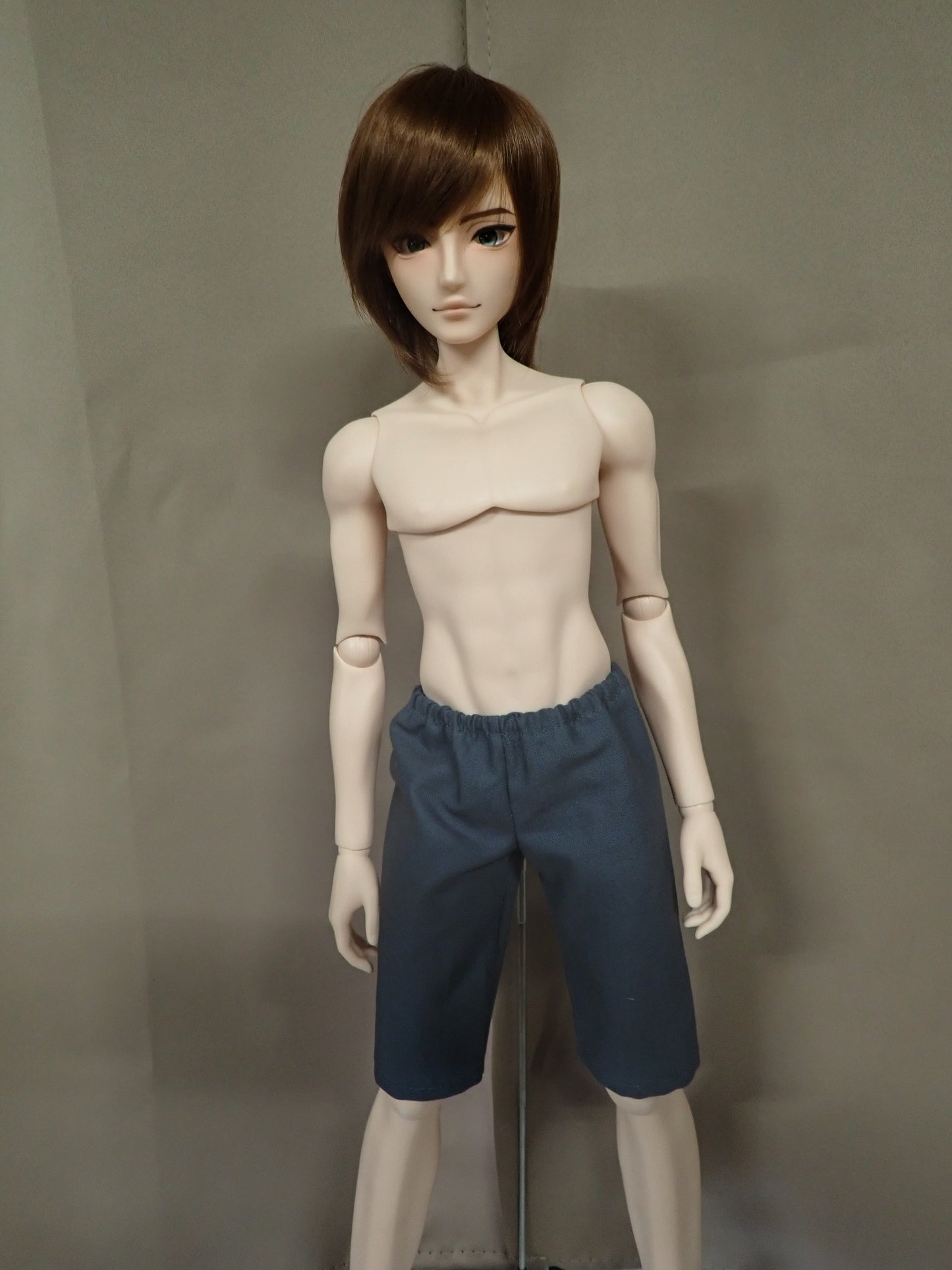 Smart doll guys swim trunks gray