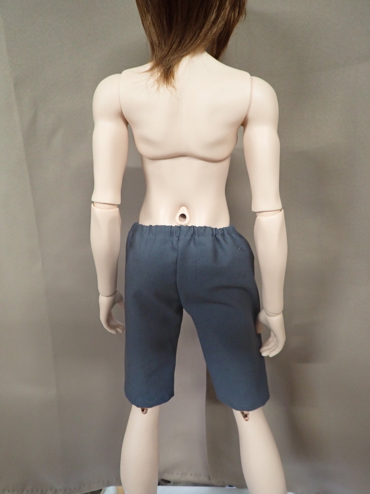 Smart doll guys swim trunks gray
