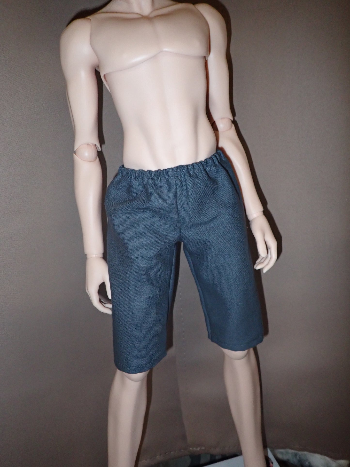 Smart doll guys swim trunks gray