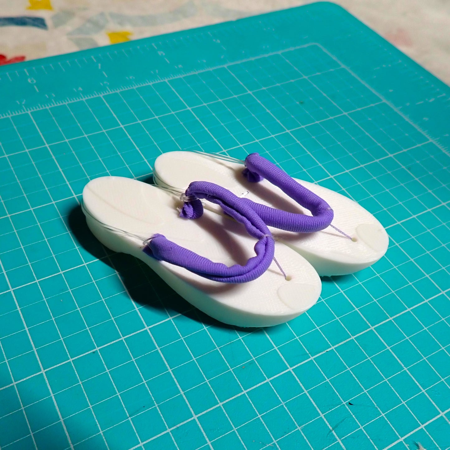 Smart doll girls kimono sandals lilac