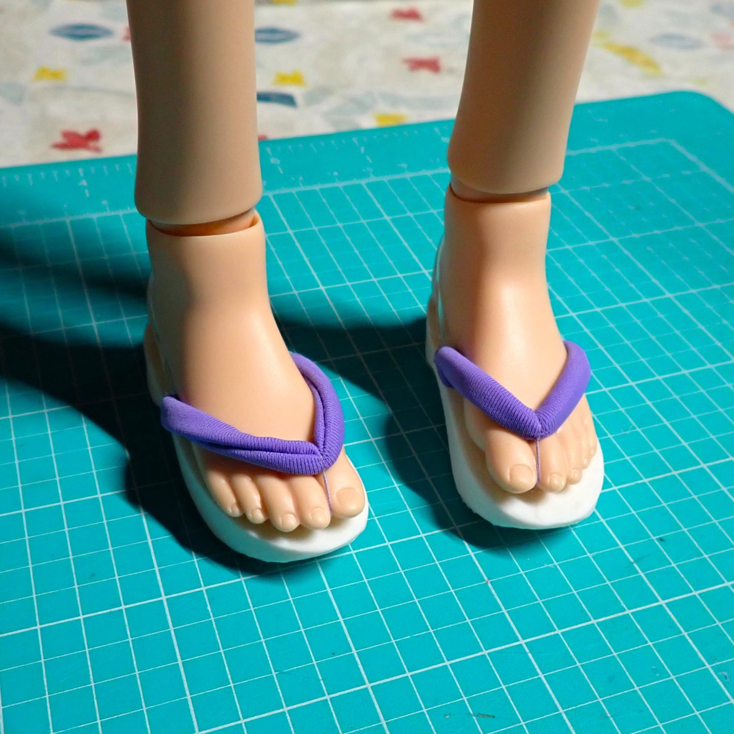 Smart doll girls kimono sandals lilac
