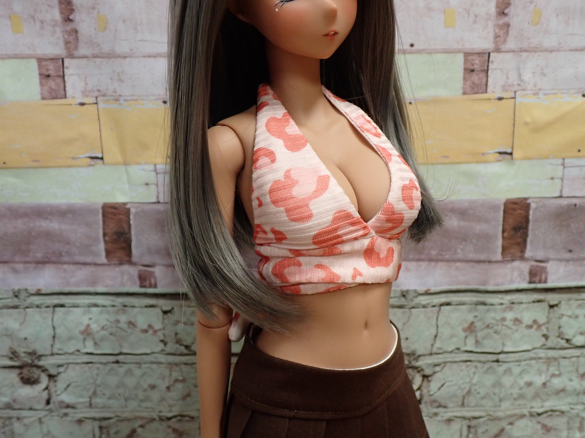 Smart doll Wrap Top Pink Leopard (Classic)