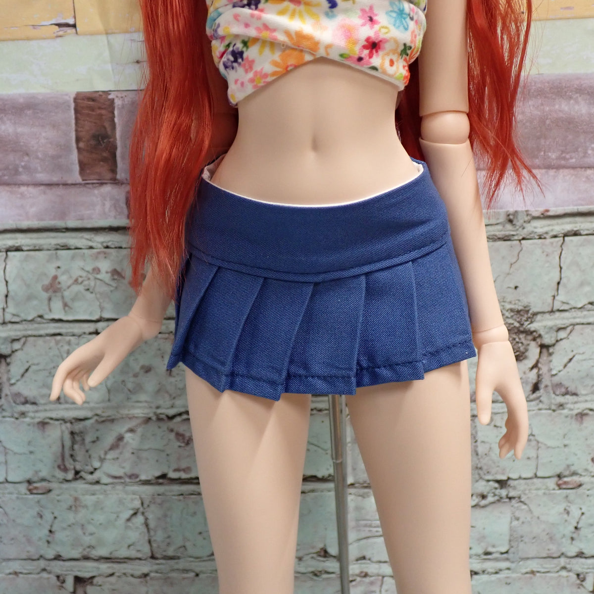 Smart doll Pleated Mini Skirt Blue (Classic)