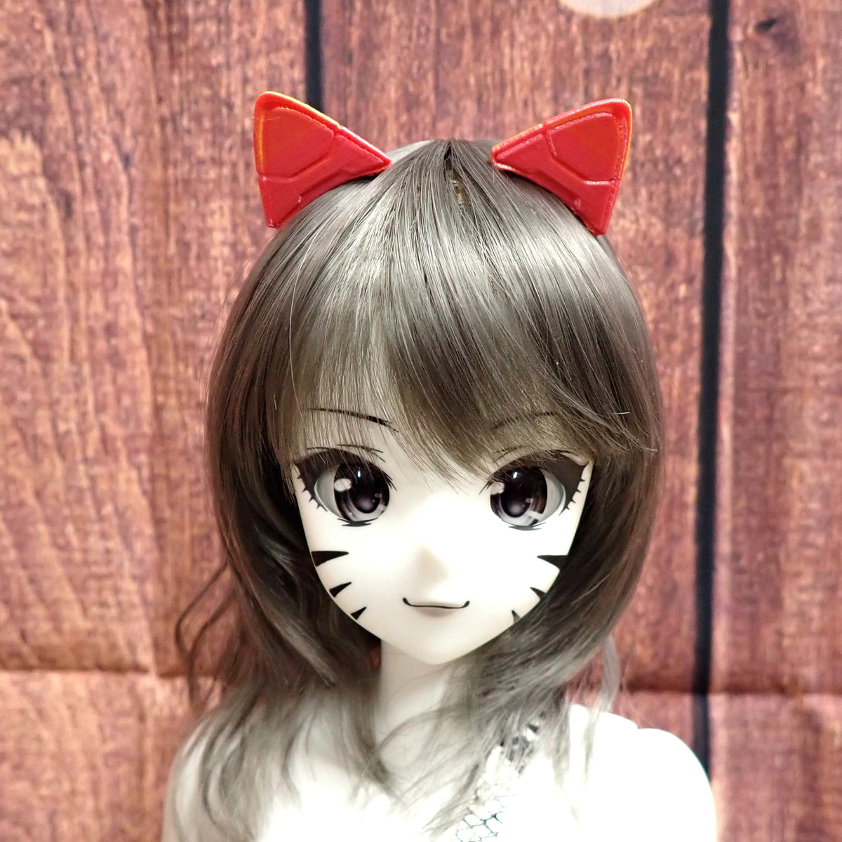 Smart doll Cyber Cat Ears (Pink and Gold Metallic)