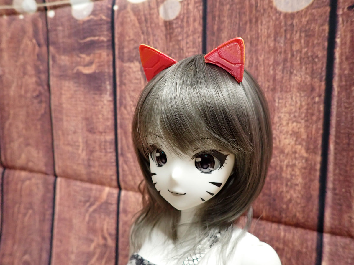 Smart doll Cyber Cat Ears (Pink and Gold Metallic)