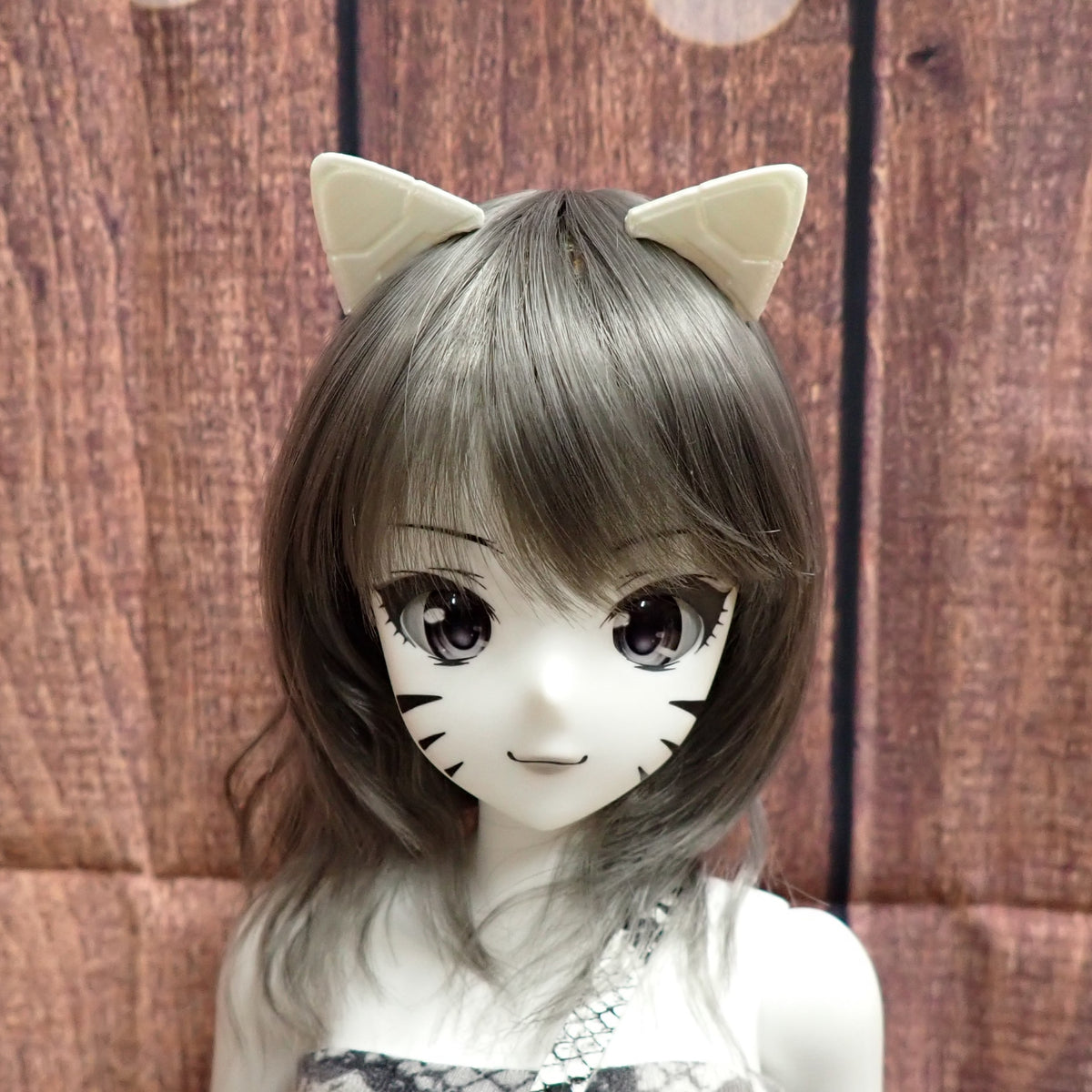 Smart doll Cyber Cat Ears (Pearl White)