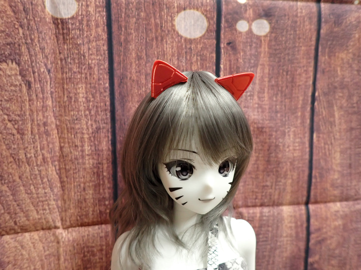Smart doll Cyber Cat Ears (Red Metallic)
