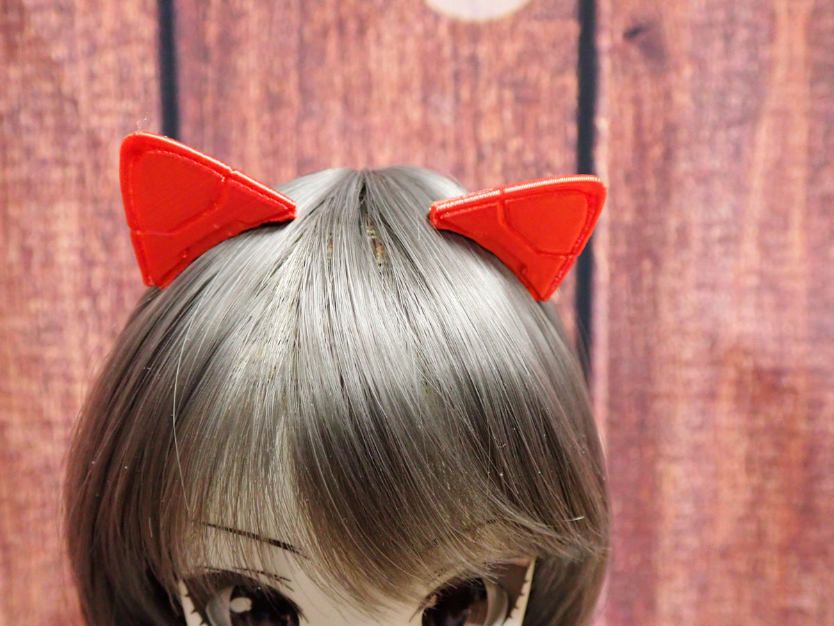 Smart doll Cyber Cat Ears (Red Metallic)