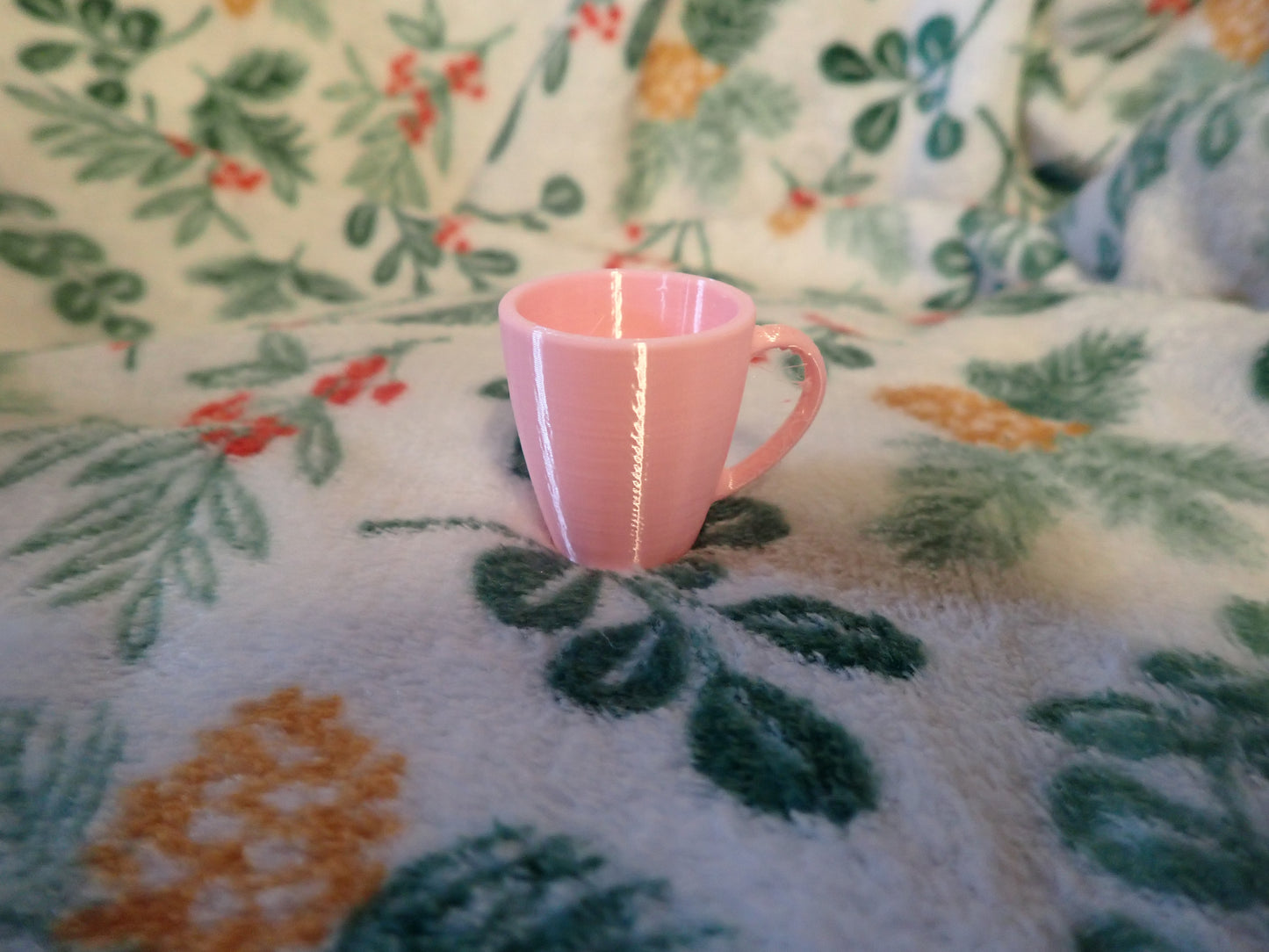 Smart doll 1/3 coffee cups 3D printed yellow gold pink red