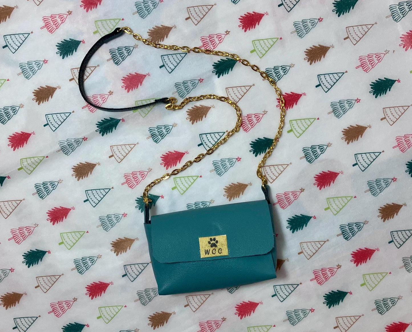 Smart doll purse sage green